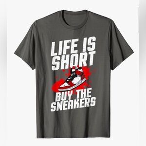 LIKE NEW Best Sneaker Unisex Design Shoe Head/Sneaker Lover T-Shirt - Sz XL